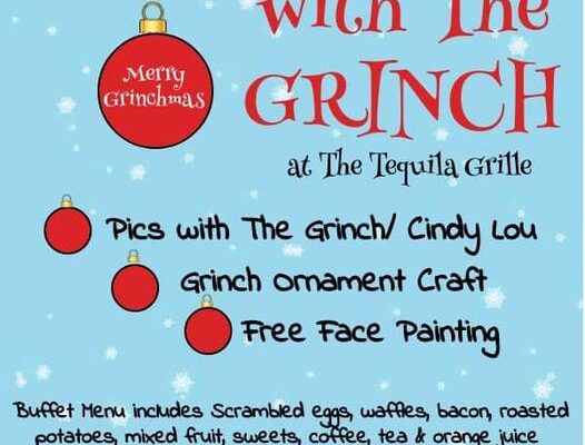 Breakfast with The Grinch @ Tequila Grille