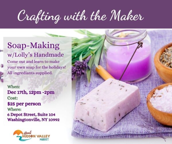 Soap Making Class with Lolly's Handmade