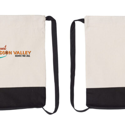 iHeart Cotton Cinch Bag
