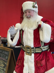 Santa at the Jolly Holiday Market